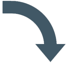 An image of a blue arrow pointing downwards
