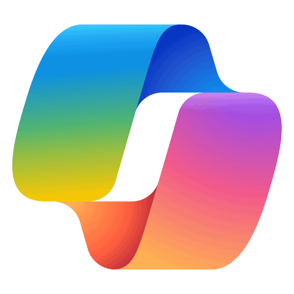 Graphic design of a 3D shape of multiple colors